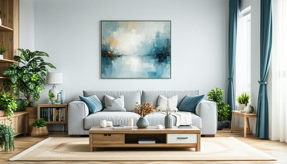 Clean and organized living space representing Manifest Cleaning Services